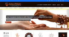 Desktop Screenshot of instituteofpalmistry.com